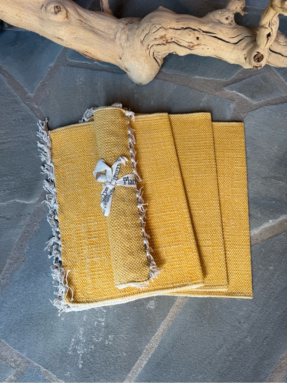 New🌟Anthropologie- Maize Place Mats with Fringe
